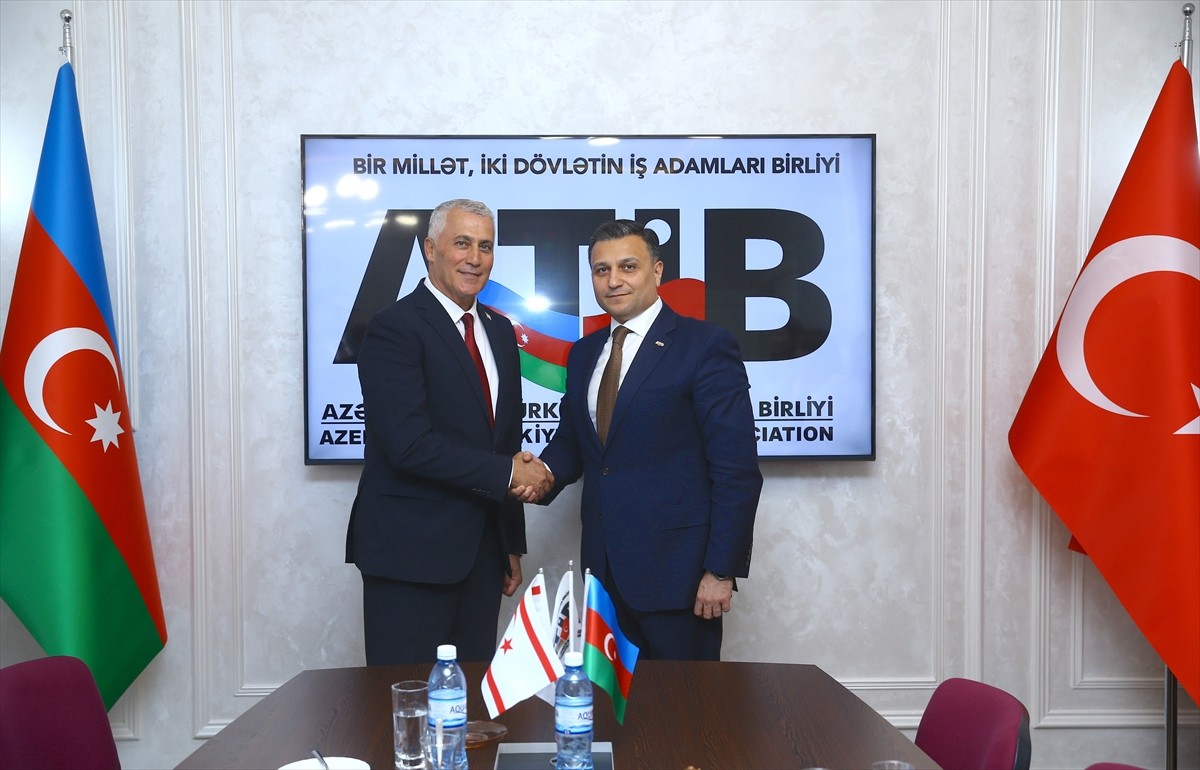 Kuzey Kıbrıs Türk Cumhuriyeti (KKTC) Ekonomi ve Enerji Bakanı Olgun Amcaoğlu, temaslarda bulunmak...