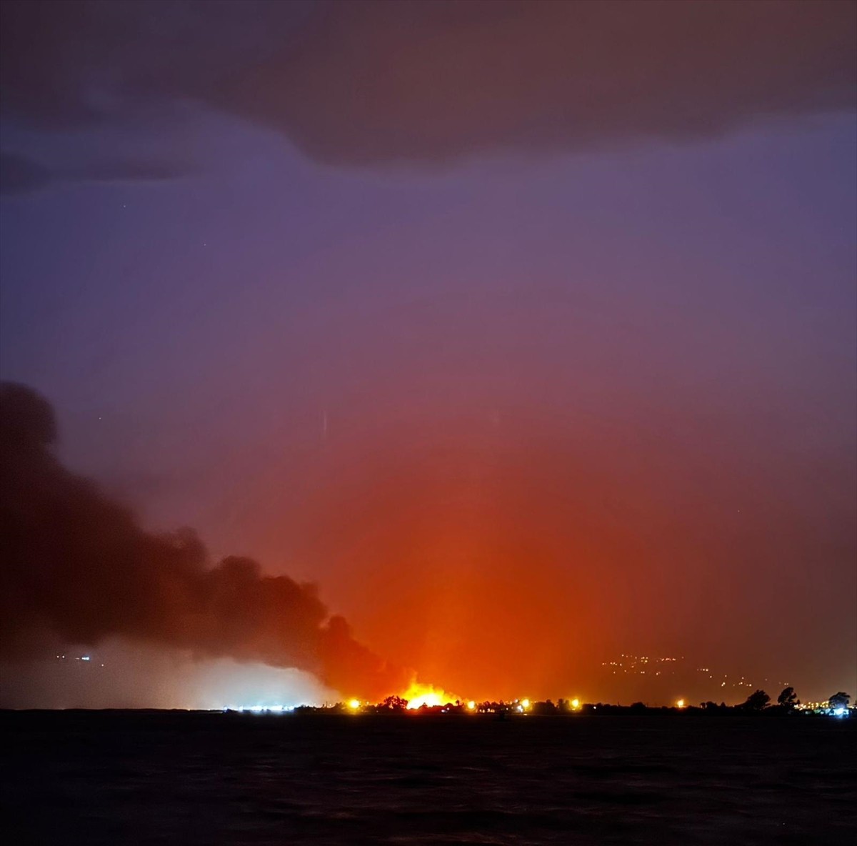 Mersin'in Silifke ilçesindeki Göksu Deltası'nda yangın çıktı. Çevredekilerin ihbarı üzerine...