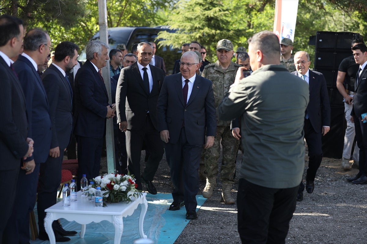 Milli Savunma Bakanı Yaşar Güler, Elazığ'da 54'üncü Bakım Fabrika Müdürlüğü Motor ve Şanzıman...