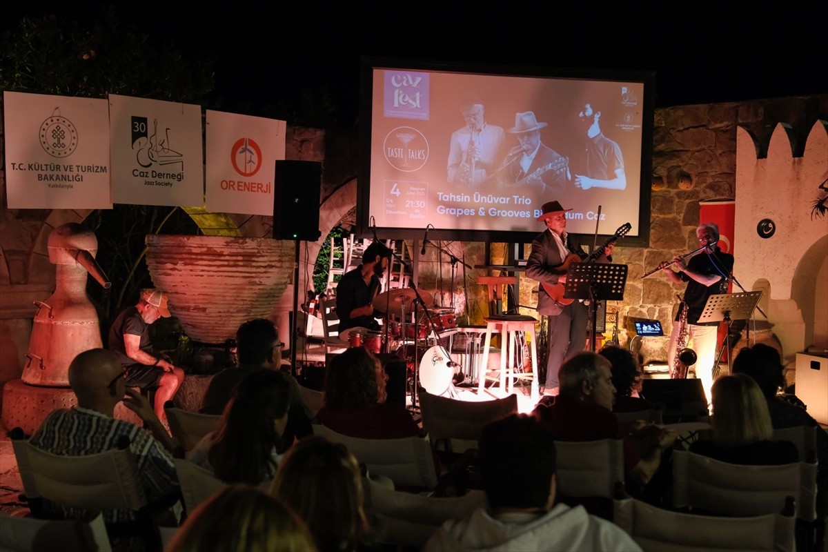 Muğla'nın Bodrum ilçesinde düzenlenen 9. Uluslararası Bodrum Caz Festivali "Cazın Renkleri"...