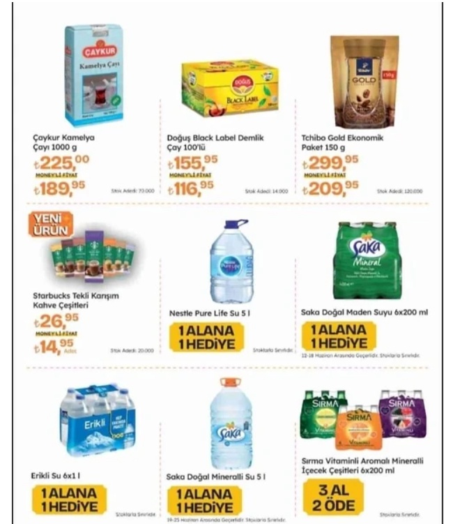 O market fiyatları resmen ezip geçti! 5 LT'si 350 TL'ye geriledi