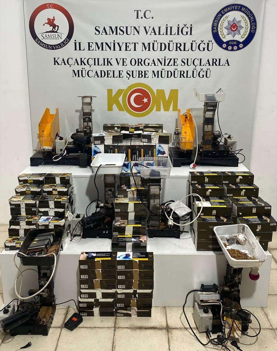 Samsun'da düzenlenen kaçakçılık operasyonunda 4 şüpheli gözaltına alındı. Operasyonda, 6...