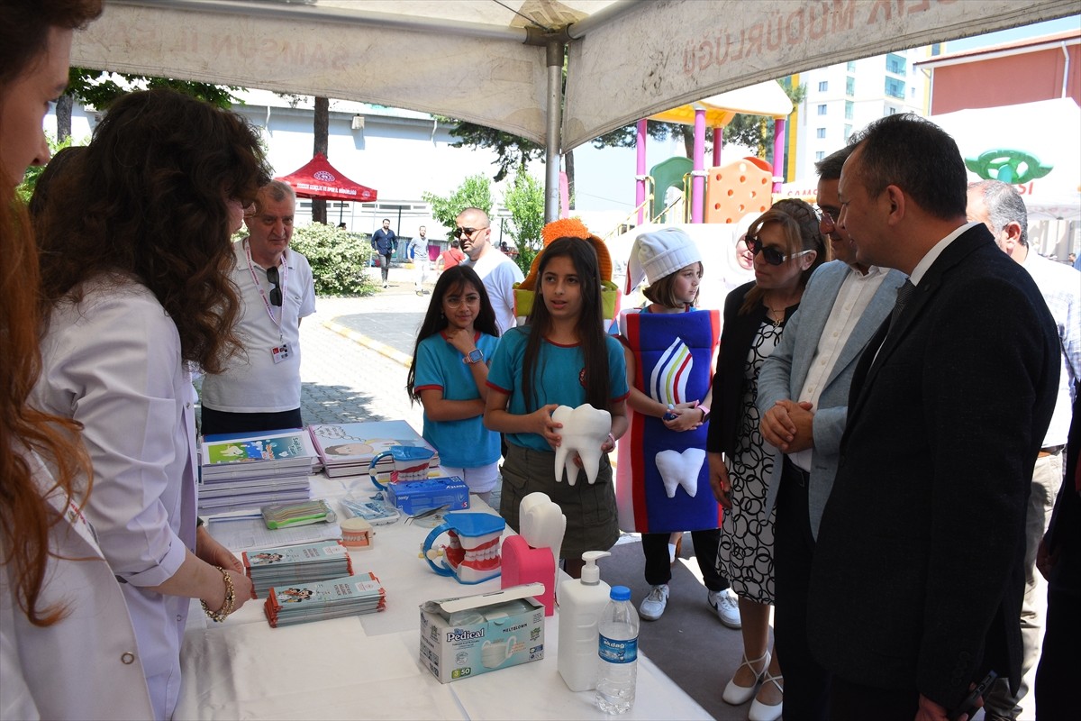 Samsun'un Atakum ilçöesinde, İl Sağlık Müdürlüğü, Milli Eğitim Müdürlüğü, Gençlik Spor İl...