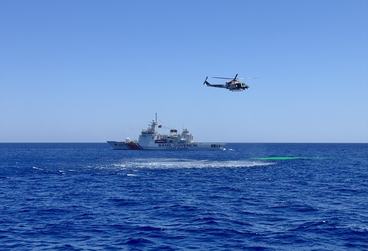 Şehit Teğmen Caner Gönyeli Arama Kurtarma Davet Tatbikatı 2025, deniz safhasının ardından...