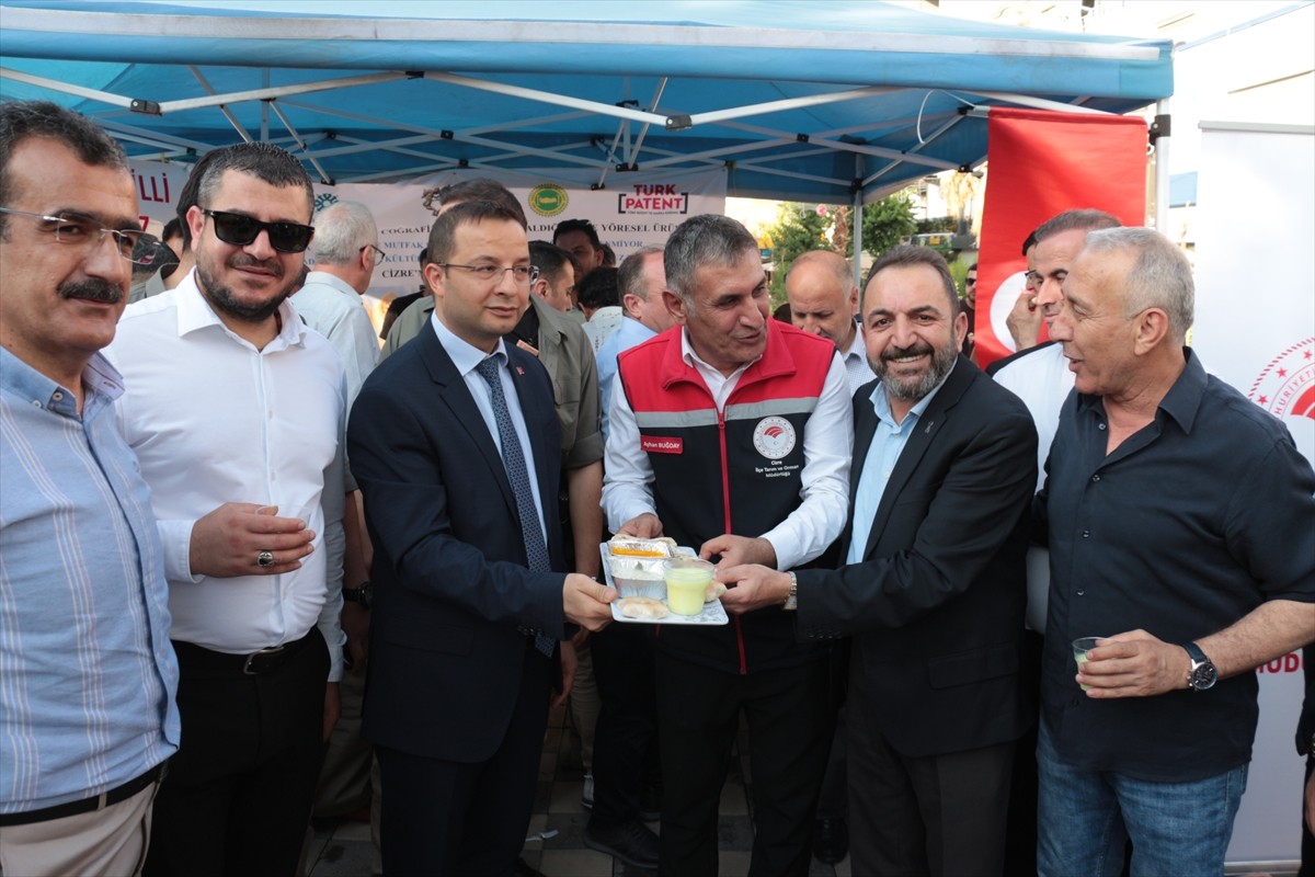 Şırnak'ta Türk Patent ve Marka Kurumunca (TÜRKPATENT) tescillenen "Cizre Leyminete/Cizre...