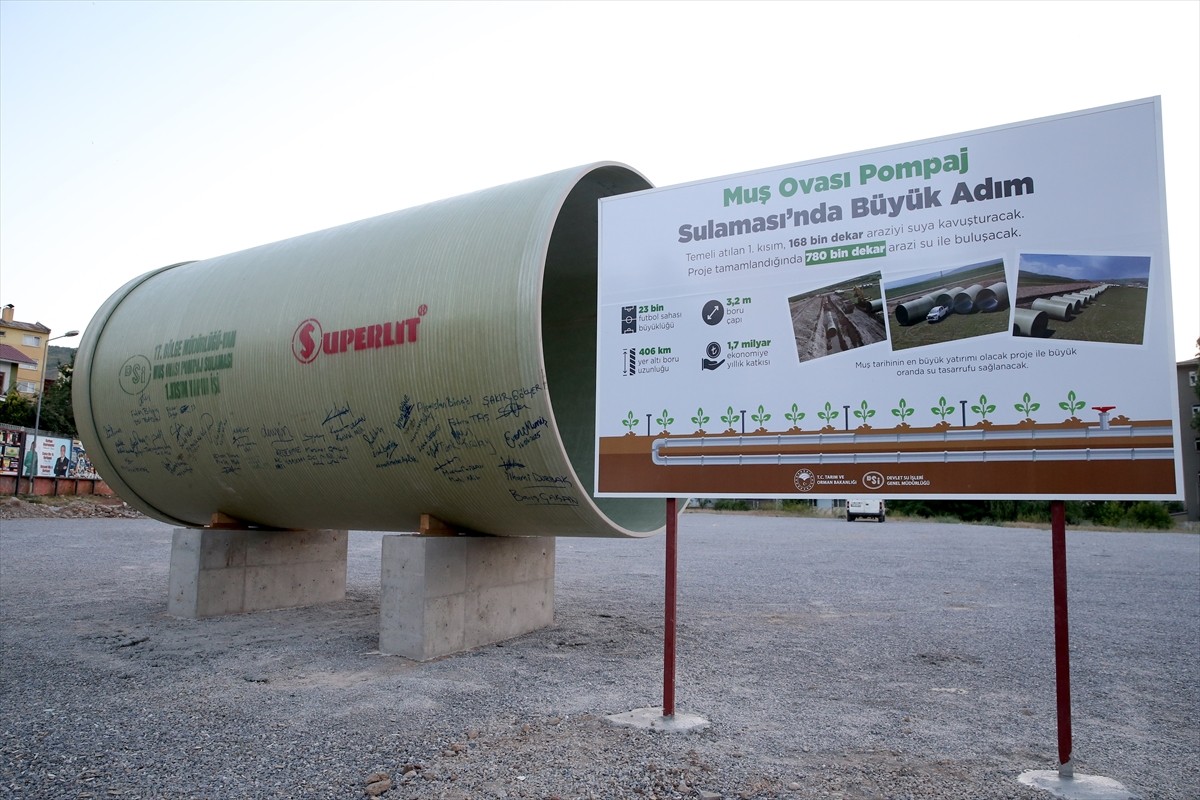 Tarım ve Orman Bakanlığı ile Devlet Su İşleri Genel Müdürlüğü tarafından hayata geçirilen ve 780...