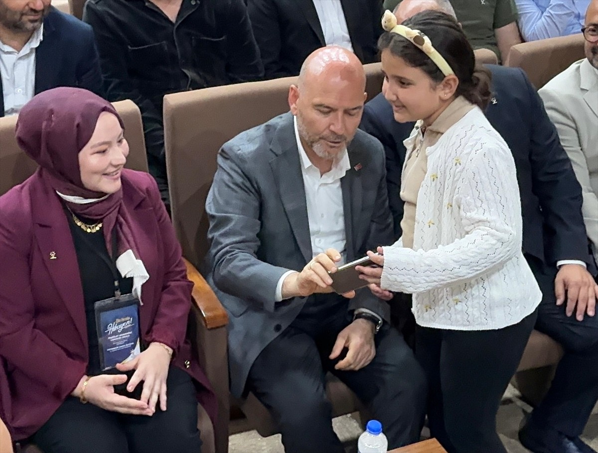  TBMM İçişleri Komisyonu Başkanı Süleyman Soylu, Giresun Çotanak Konferans Salonu'nda düzenlenen...