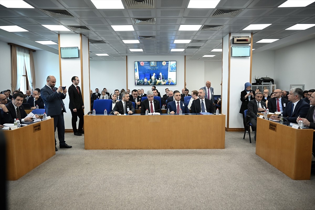 TBMM Plan ve Bütçe Komisyonunda, Türk Parasının Kıymetini Koruma Hakkında Kanun ve Bazı Kanunlarda...