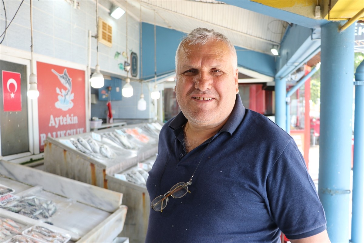 Tekirdağ'da küçük tekne balıkçılarının avladığı sardalya tezgahları süslüyor. Marmara Denizi'ne...