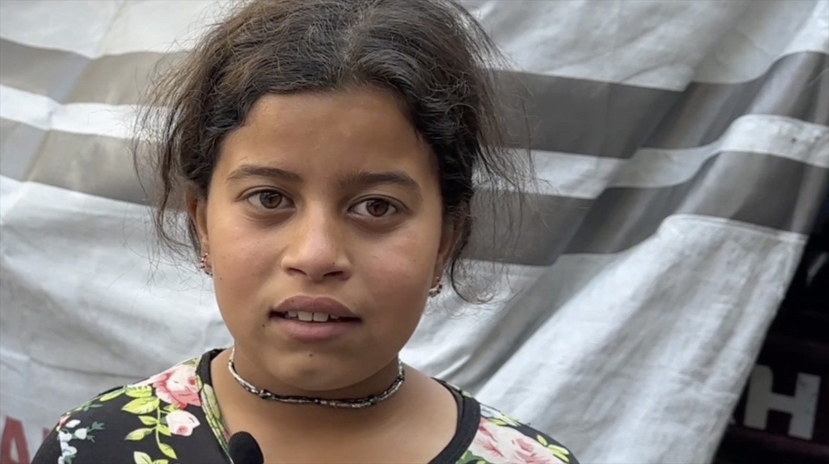 Türk Kızılay, insani yardımın ulaştırıldığı bölgelerde yaşayan Filistinli çocukların Kurban...