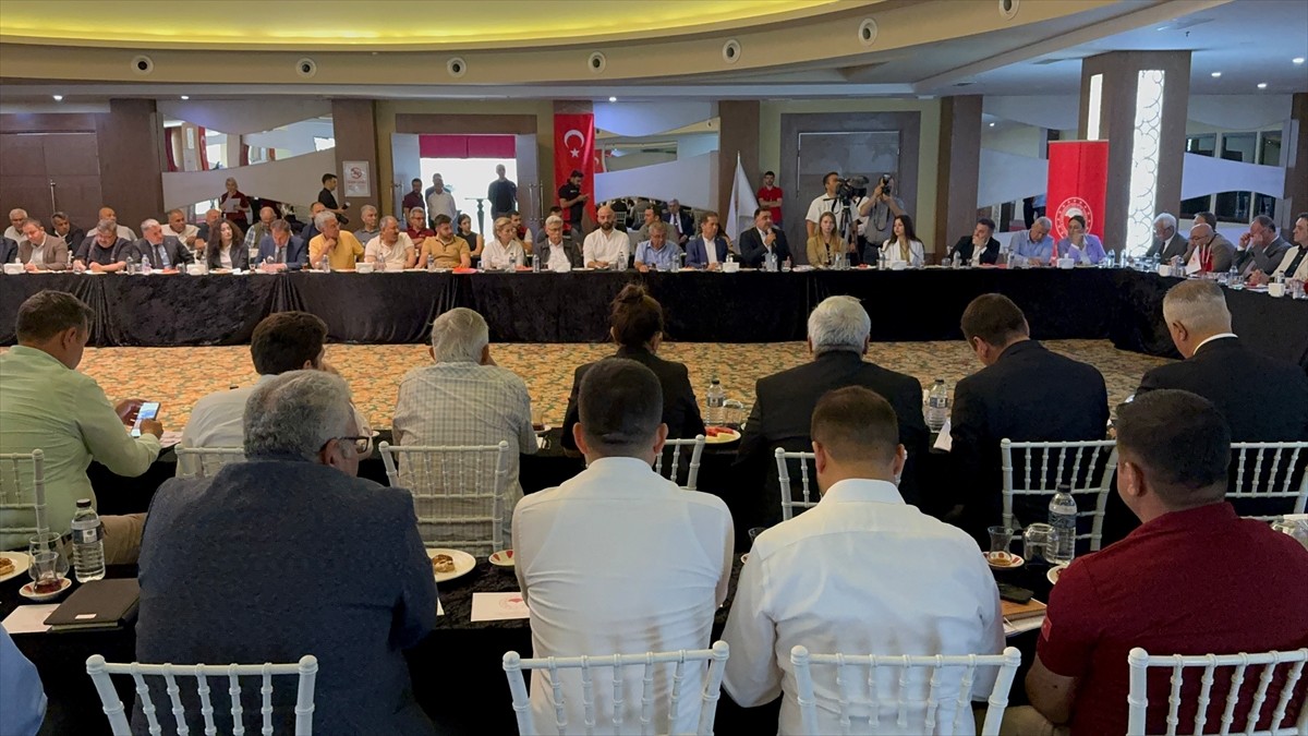 Türkiye Büyük Millet Meclisi (TBMM) Zirai Don Olayını Araştırma Komisyonu üyeleri, Adana'da...