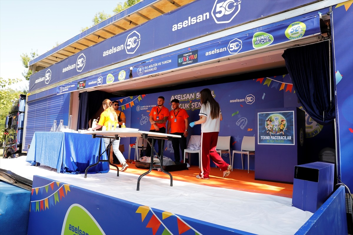 Türkiye Kültür Yolu Festivali'nin dördüncü durağı olan Samsun'da, ASELSAN 50. Yıl Çocuk Şenliği...