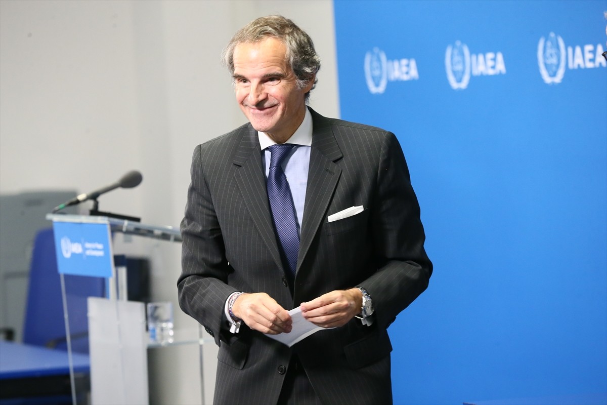 Uluslararası Atom Enerjisi Ajansı (UAEA) Başkanı Rafael Mariano Grossi, Avusturya'nın başkenti...