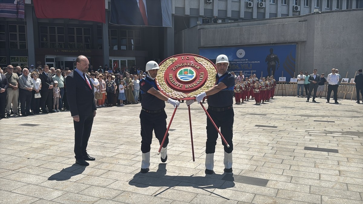 Zonguldak'ın kurtuluşunun 104. yıl dönümü ve taş kömürünü bulan Uzun Mehmet'i Anma Günü...