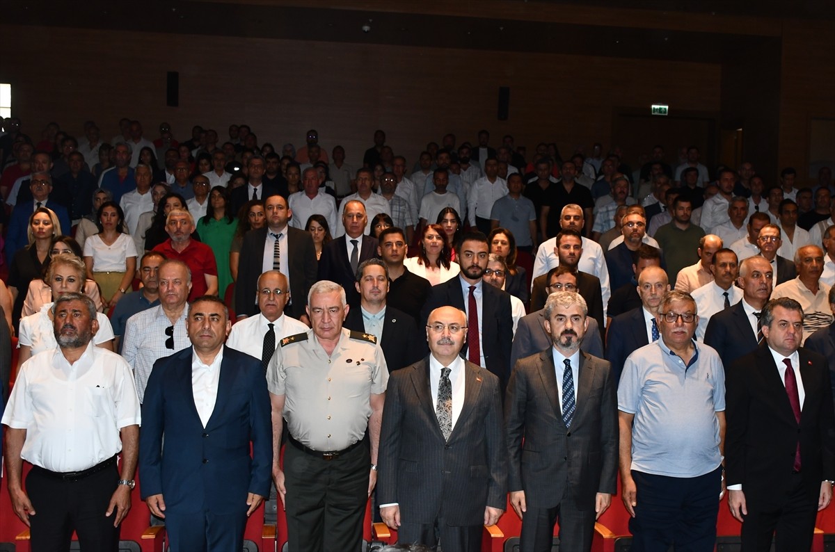 Adana'da, 15 Temmuz Demokrasi ve Milli Birlik Günü kapsamında "Zaferin Adı Türkiye Konferansı"...