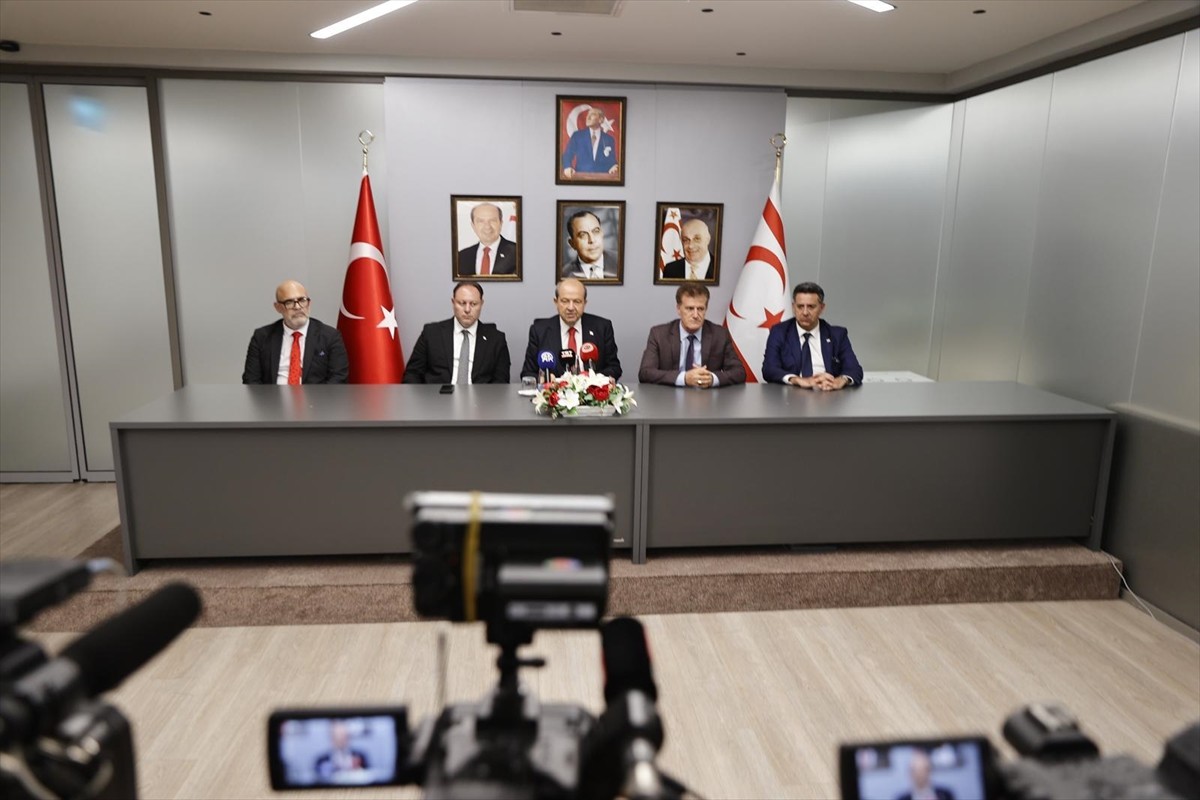 Birleşmiş Milletler (BM) Genel Sekreteri Antonio Guterres'in ev sahipliğinde, Kıbrıs konusunda New...