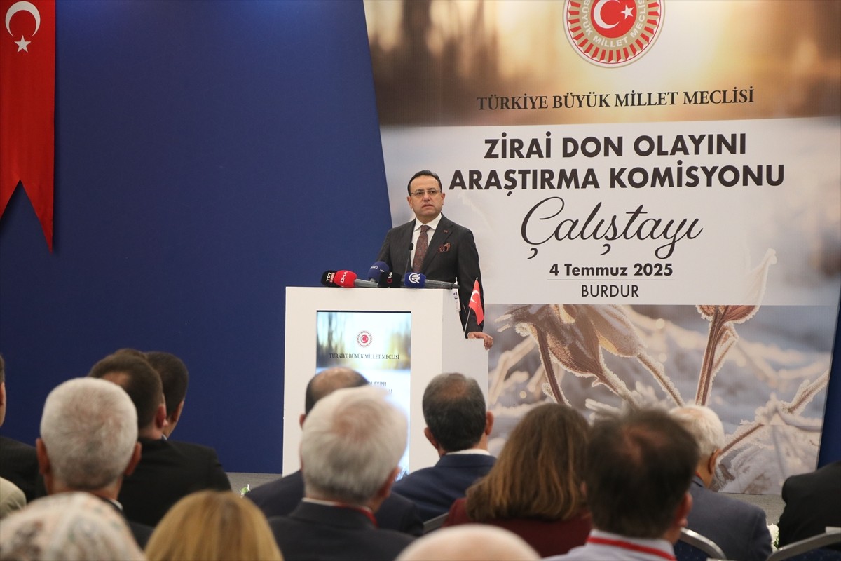 Burdur'da Zirai Don Olayını Araştırma Komisyonu Çalıştayı, Tarım ve Orman Bakan Yardımcısı...