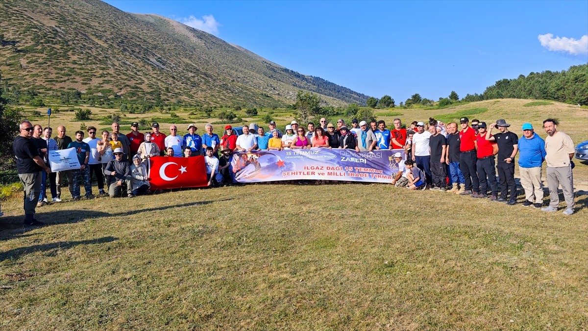 Çankırı'da, 15 Temmuz Demokrasi ve Milli Birlik Günü Ilgaz Dağı Tırmanışı...