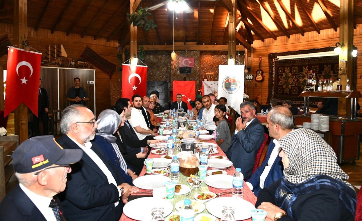 Erzurum ve Ardahan'da, 15 Temmuz Demokrasi ve Milli Birlik Günü dolayısıyla şehit aileleri ve...