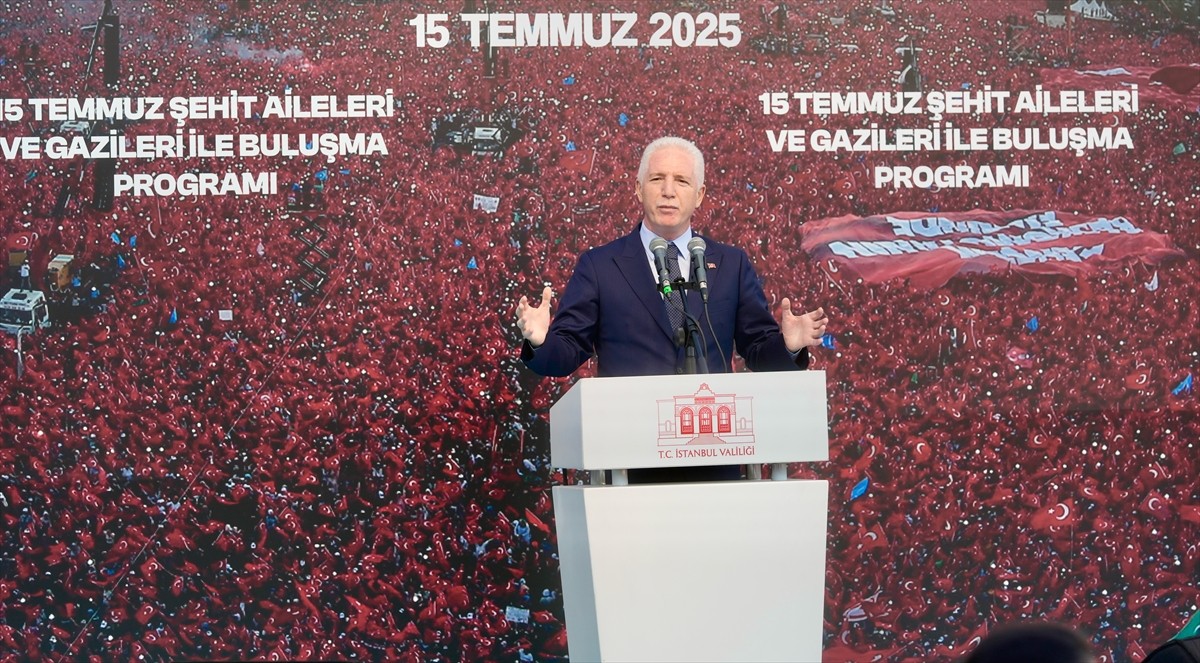İstanbul Valiliği, "15 Temmuz Demokrasi ve Milli Birlik Günü" dolayısıyla şehit yakınları ve...