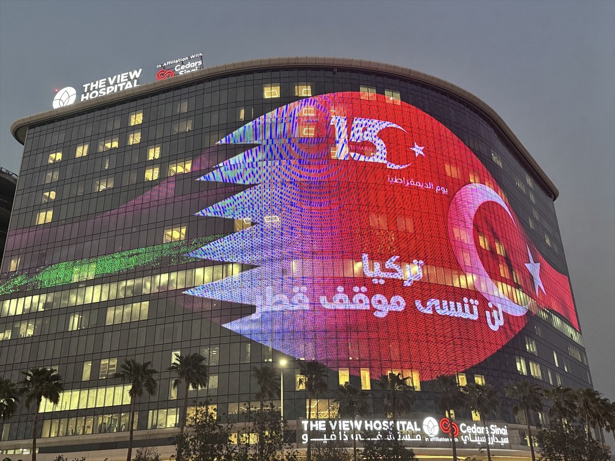 Katar'ın başkenti Doha'daki "The View Hospital", "15 Temmuz Demokrasi ve Milli Birlik Günü"...