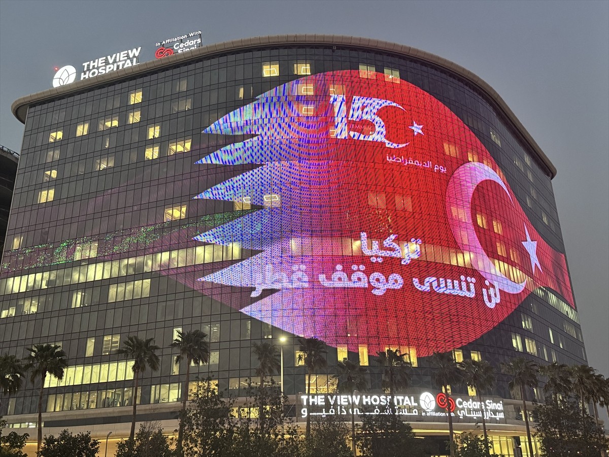 Katar'ın başkenti Doha'daki "The View Hospital", "15 Temmuz Demokrasi ve Milli Birlik Günü"...