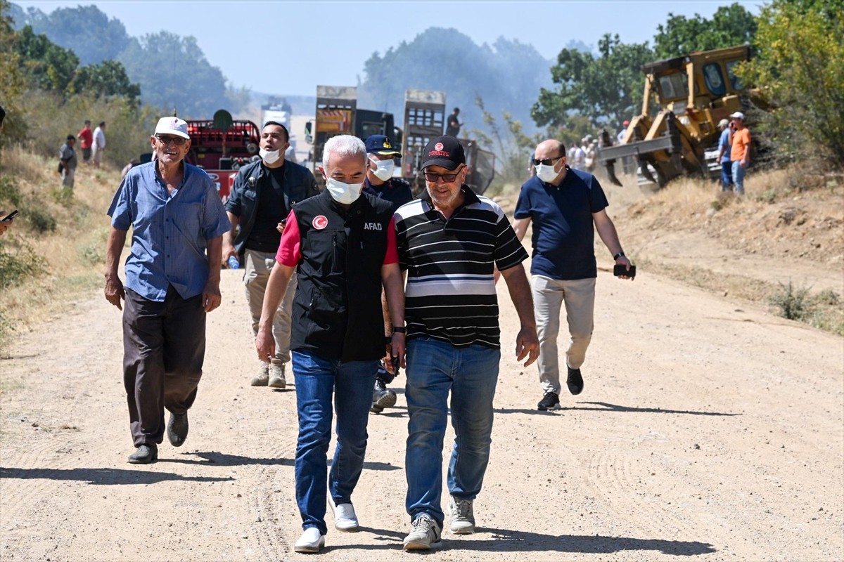 Kırklareli'nin Çeşmeköy köyünde anızdan başlayıp ormana sıçrayan yangın söndürüldü.