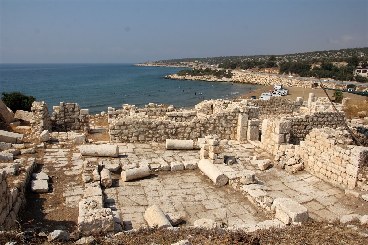 Mersin'in Erdemli ilçesindeki Elaiussa Sebaste Antik Kenti'nde 30. dönem arkeolojik çalışmalar...