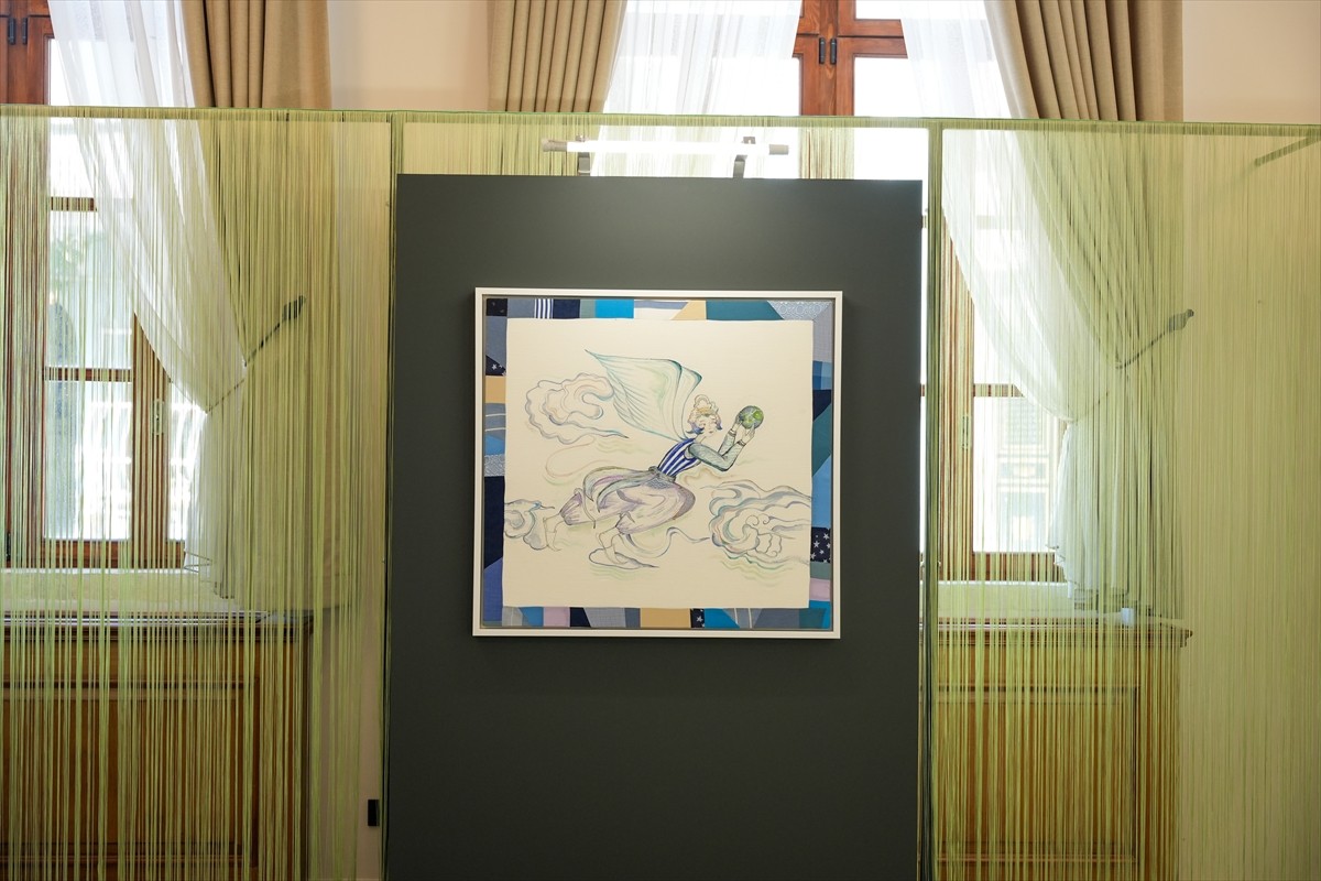 Sıfır Atık Vakfı ve Rum Vakıfları Derneği işbirliğinde düzenlenen "Sıfır Artı" sergisi, Balat'taki...