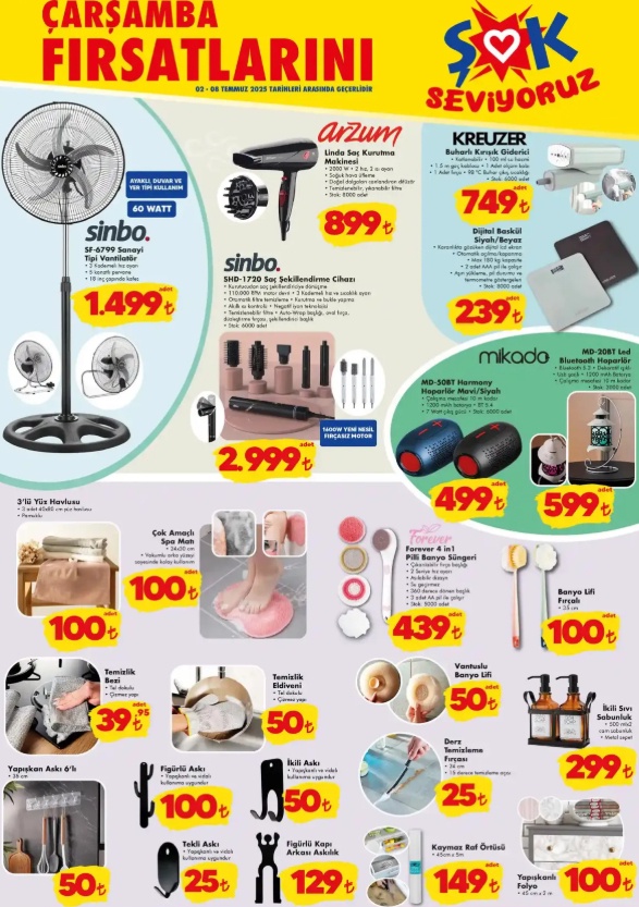 ŞOK market 2 Temmuz'da piyasayı alt üst edecek! O dev cihaz böylesi görülmemiş fiyata geliyor