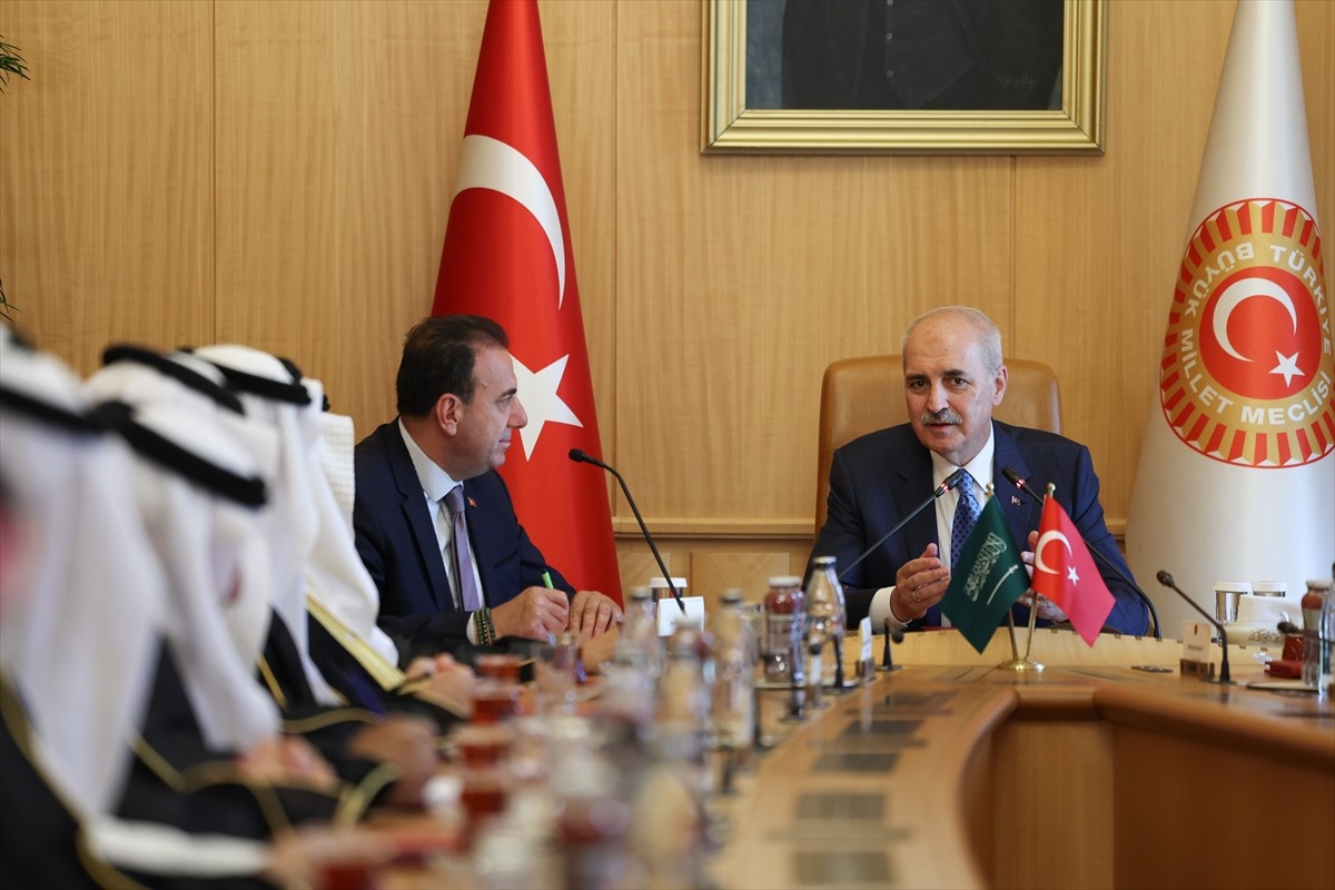 TBMM Başkanı Numan Kurtulmuş, Suudi Arabistan-Türkiye Parlamentolar Arası Dostluk Grubu Başkanı...