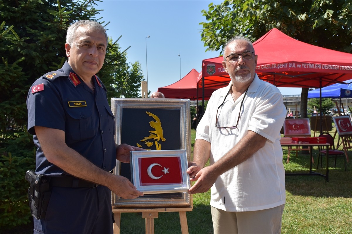 Trabzon'da "15 Temmuz Şehitleri Anma ve Filografi Sanatı Sergisi" sanatseverlerin beğenisine...