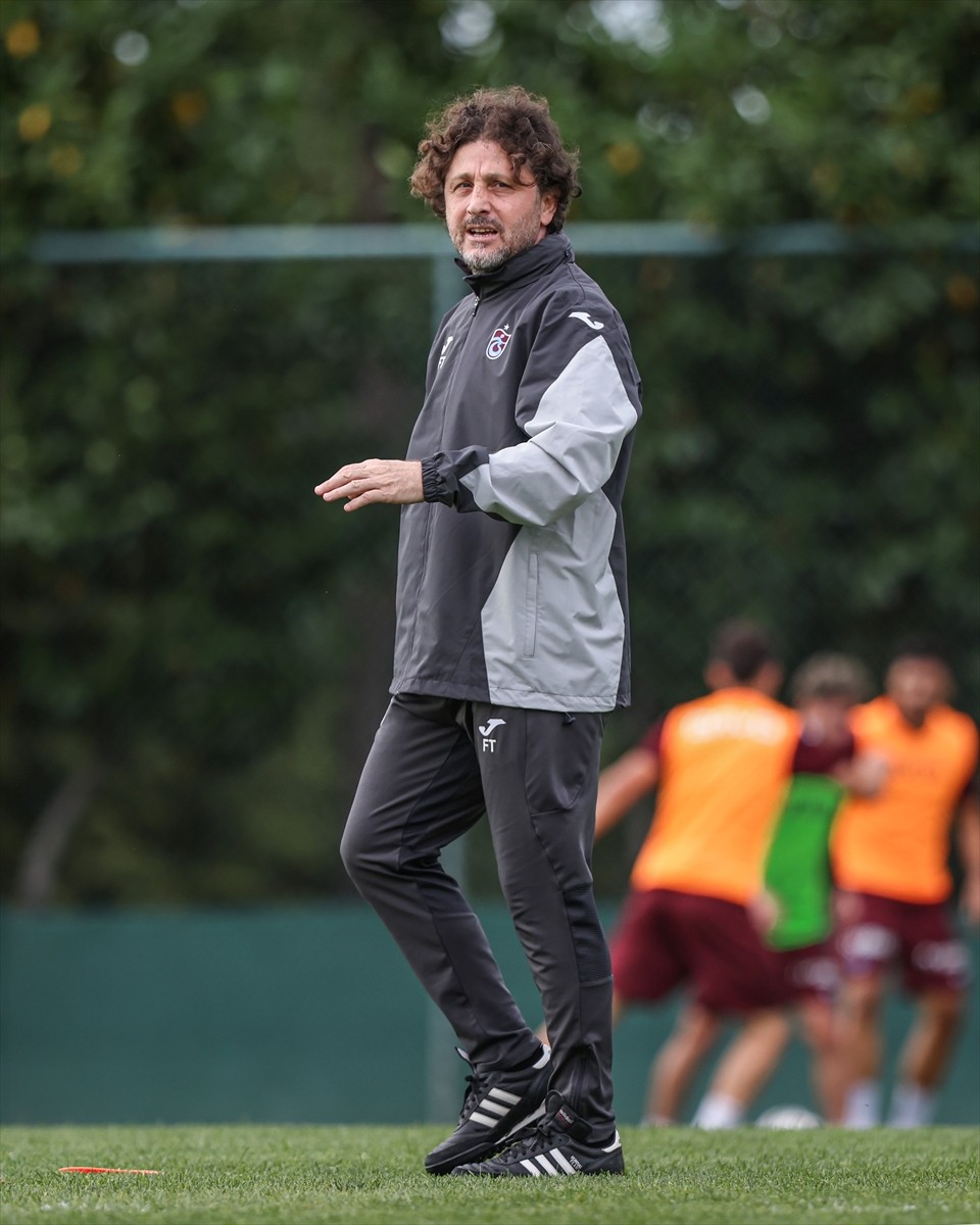 Trabzonspor, yeni sezon hazırlıklarına devam etti. Antrenman teknik direktör Fatih Tekke...