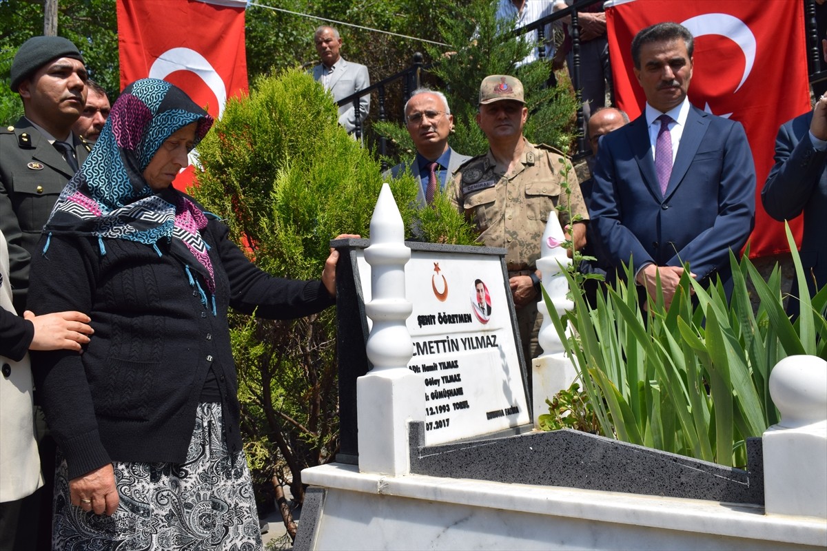Tunceli'de 8 yıl önce terör örgütü PKK tarafından kaçırıldıktan sonra şehit edilen öğretmen...