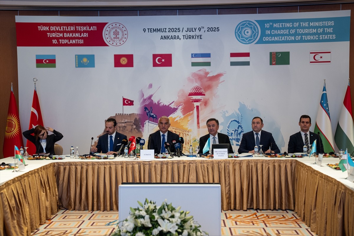 Türk Devletleri Teşkilatı (TDT) Turizm Bakanları Toplantısı'nın 10'uncusu Ankara'da bir otelde...