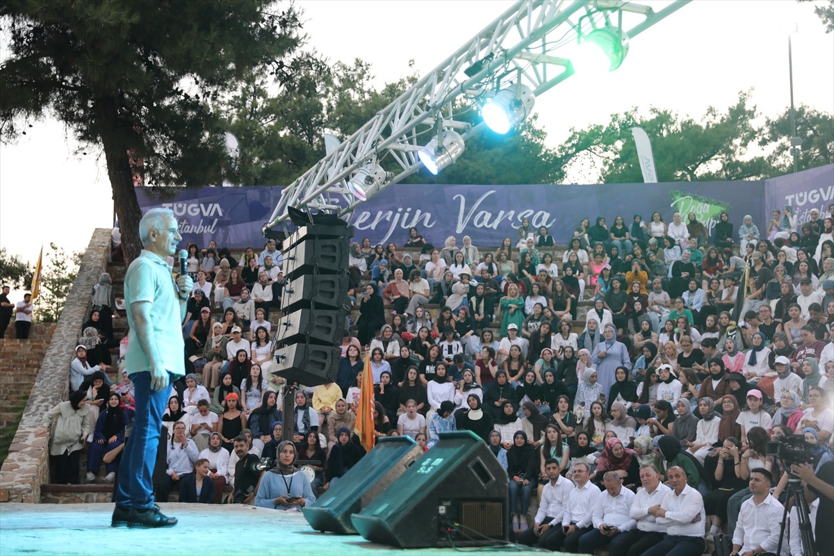 Ulaştırma ve Altyapı Bakanı Uraloğlu, Türkiye Gençlik Vakfının (TÜGVA) Edirne Gökçetepe'deki Doğa...