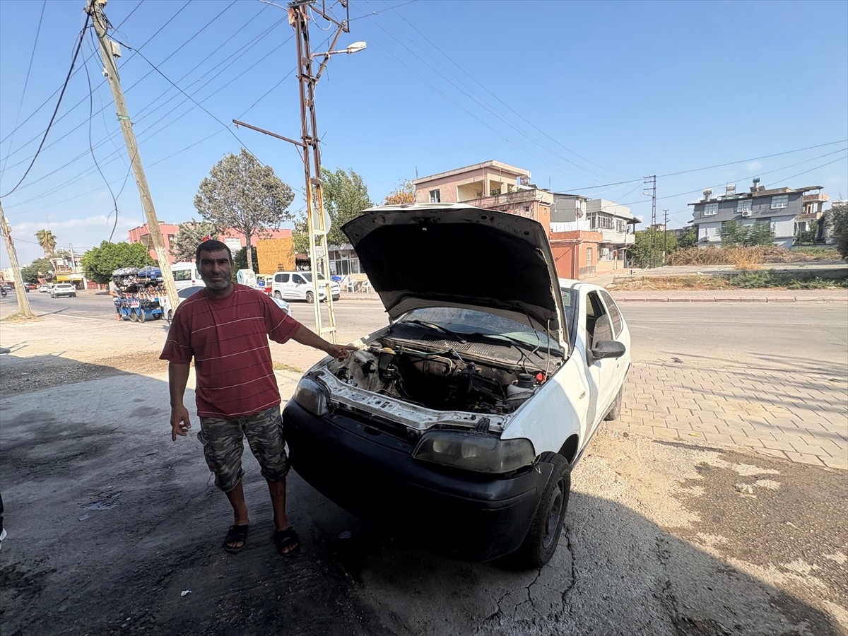 Adana'nın merkez Seyhan ilçesinde tamirciye bırakılan bir otomobilin motorunun çalındığı öne...