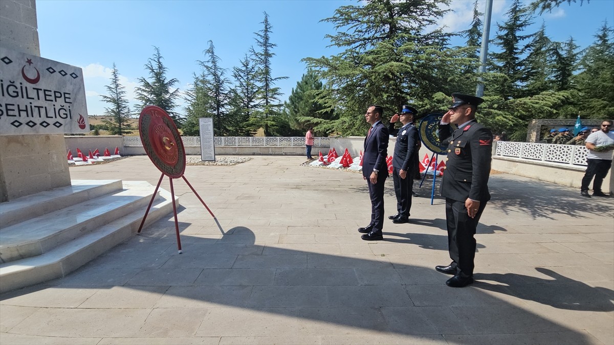 Afyonkarahisar'da, Büyük Taarruz'un 103. yıl dönümü etkinlikleri kapsamında, Albay Reşat Çiğiltepe...