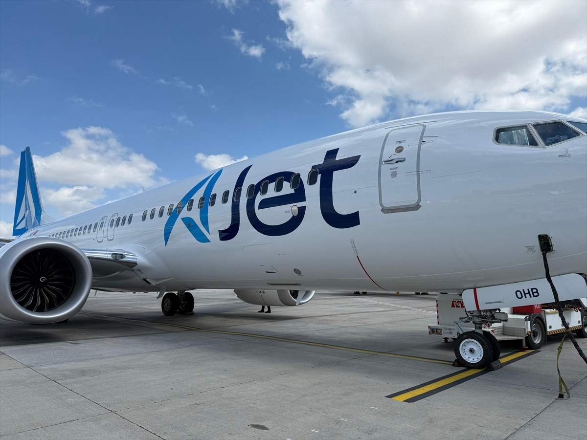 AJet'in filosuna katacağı TC-OHB tescilli ikinci Boeing 737-8 MAX uçağı, Sabiha Gökçen...