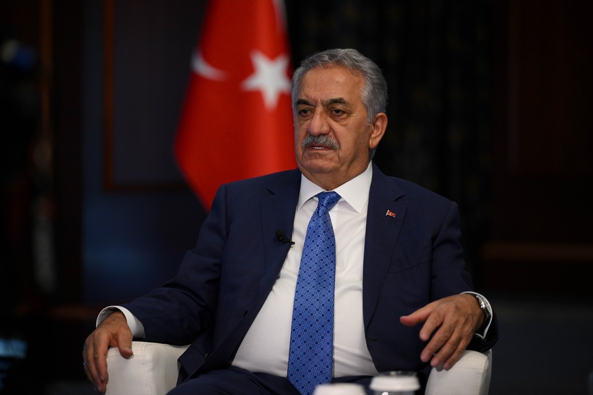 AK Parti Genel Başkan Yardımcısı Hayati Yazıcı, AK Parti'nin 24. kuruluş yıl dönümü dolayısıyla AA...