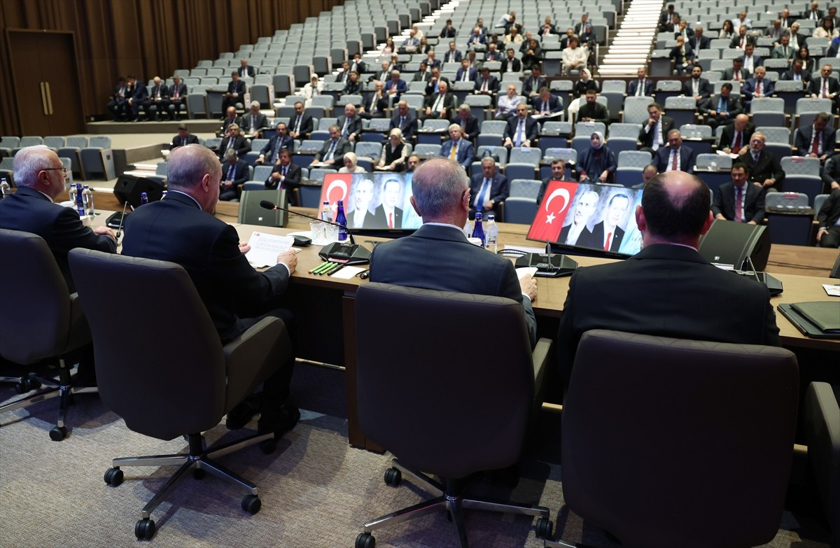 AK Parti Merkez Karar ve Yönetim Kurulu (MKYK), Cumhurbaşkanı ve AK Parti Genel Başkanı Recep...