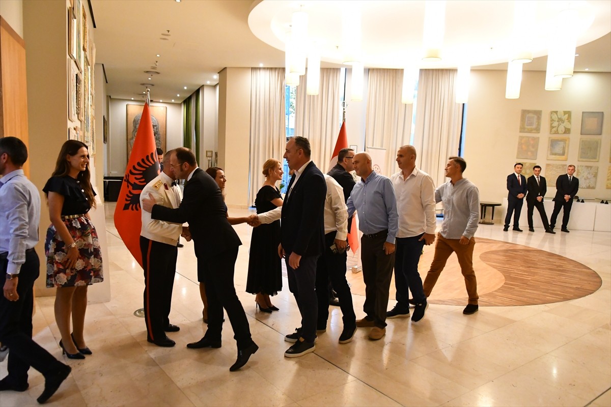 Arnavutluk'un başkenti Tiran'da, 30 Ağustos Zafer Bayramı ve Türk Silahlı Kuvvetleri Günü...