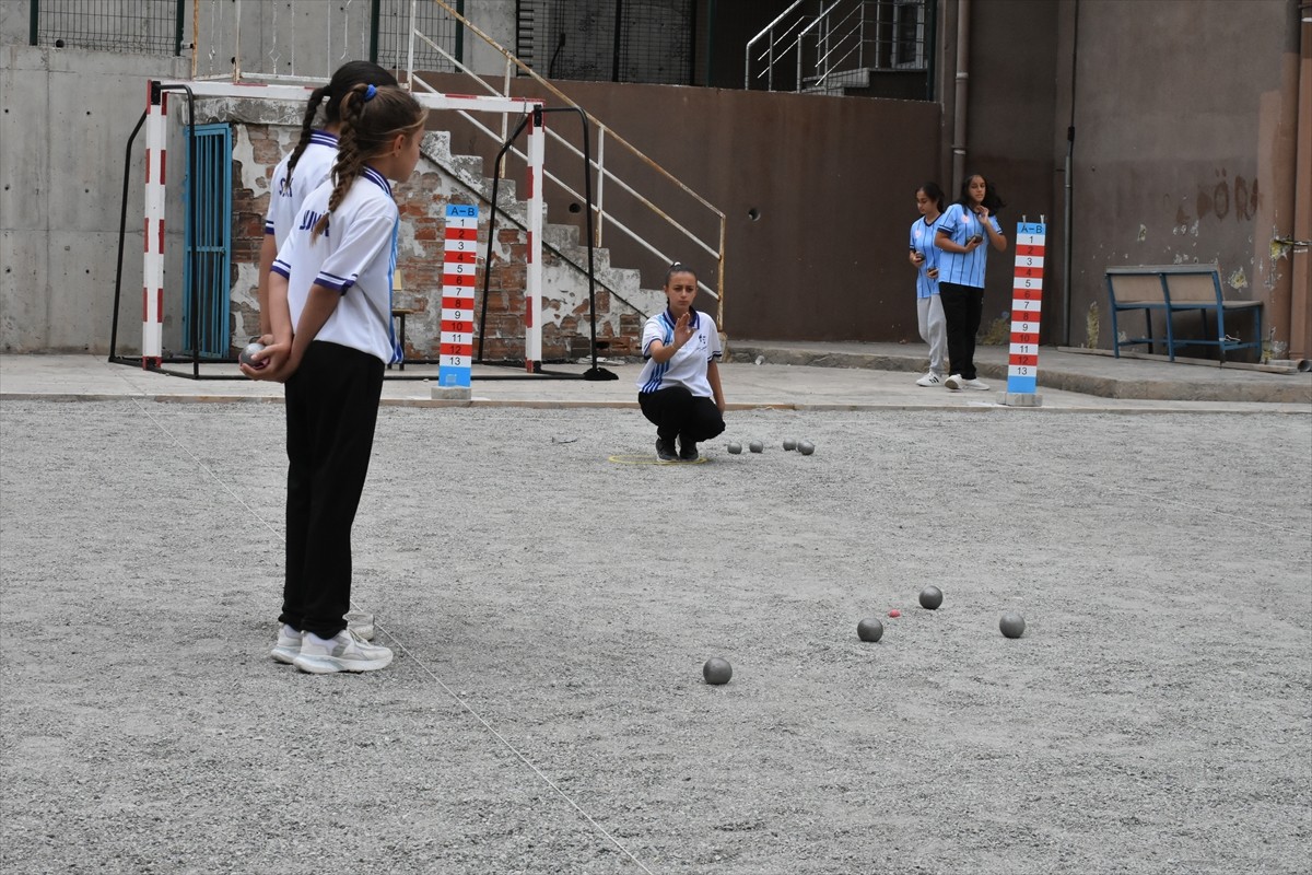 Artvin'de 2025 Anadolu Yıldızlar Ligi Bocce Türkiye Şampiyonası, ikinci gününde çeyrek final...