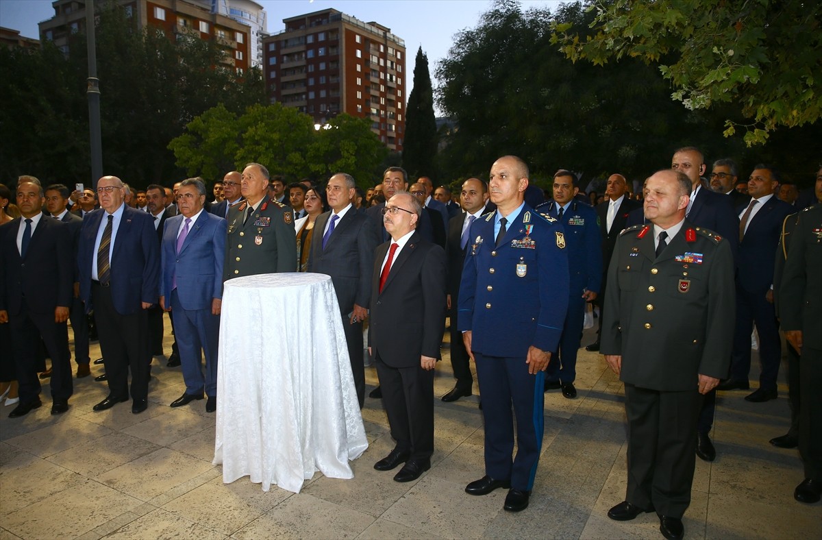 Azerbaycan'ın başkenti Bakü'de, 30 Ağustos Zafer Bayramı ve Türk Silahlı Kuvvetleri (TSK) Günü...