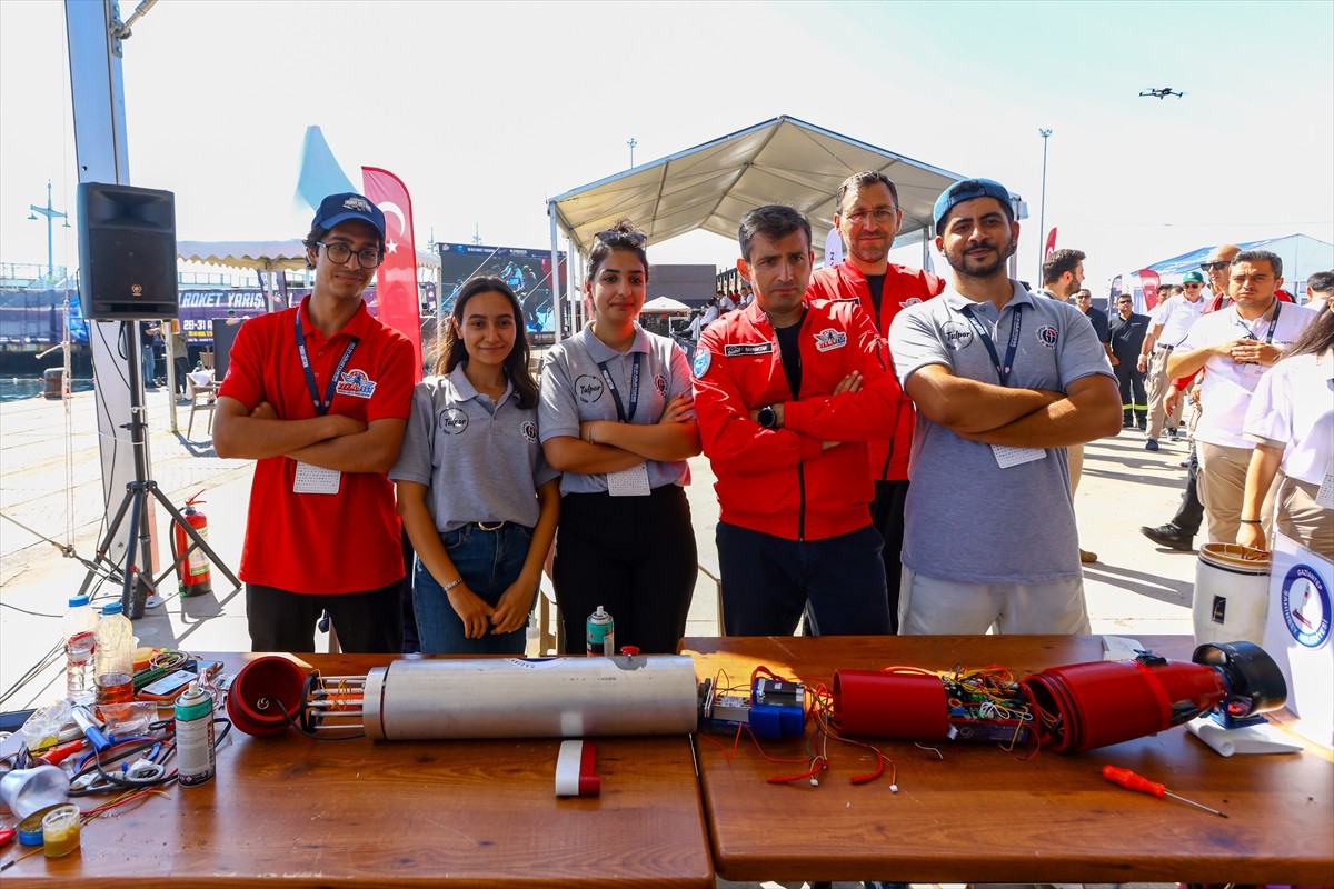 Bu yıl ilk kez düzenlenen TEKNOFEST Mavi Vatan kapsamında Roketsan'ın yürütücülüğünü yaptığı Su...