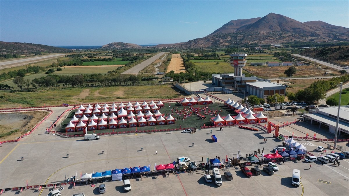 Çanakkale'de 7 Eylül'e kadar sürecek TEKNOFEST Savaşan İnsansız Hava Araçları (İHA) Yarışması...