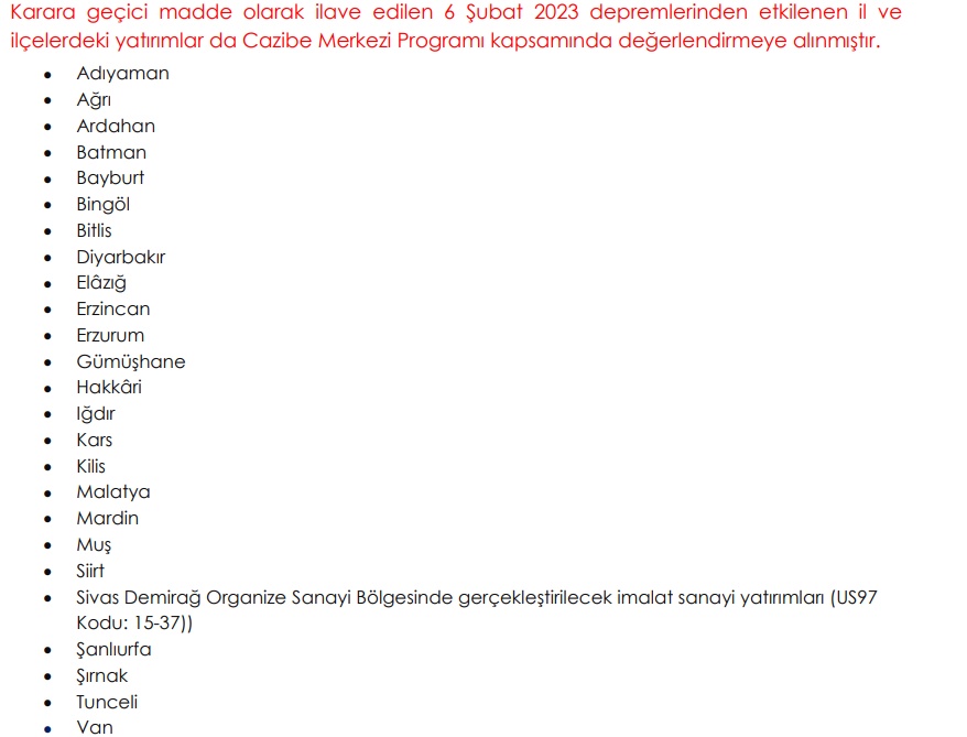 Deprem bölgesine özel destek ve düşük faizli kredi dönemi başladı