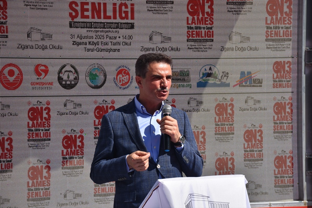 Gümüşhane'nin Torul ilçesine bağlı Zigana köyünde, 13. Lames Bilim Kültür ve Sanat Şenliği...