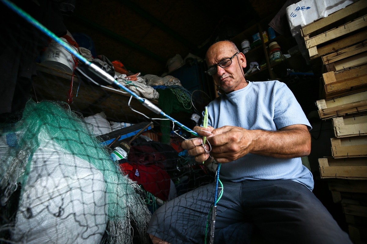 Güney Marmara ve Kuzey Ege'deki balıkçılar, denizlerde 1 Eylül'de sona erecek av yasağı öncesi...