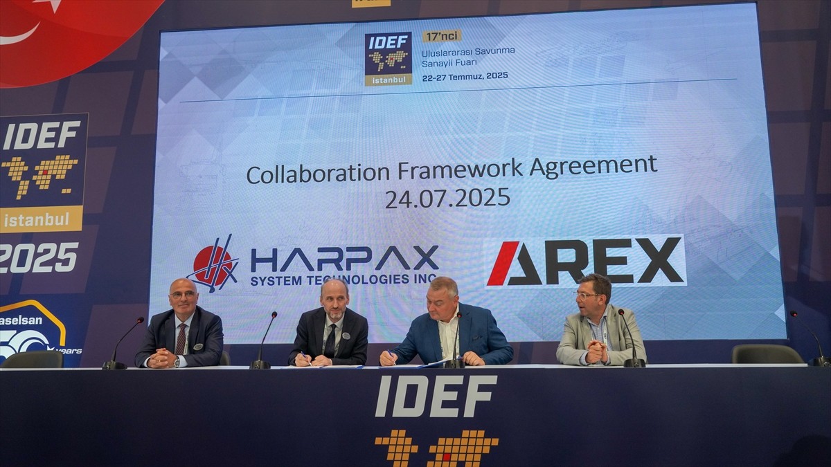 Harpax Sistem Teknolojileri, Slovenya'dan Arex Defence ile ürün ihracatına ciddi katkı sağlayacak...